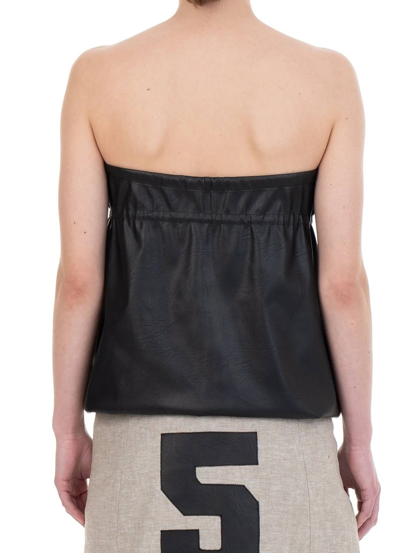 LUCKY GIRL LEATHER Top-Urte Kat-APOC STORE