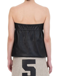 LUCKY GIRL LEATHER Top-Urte Kat-APOC STORE