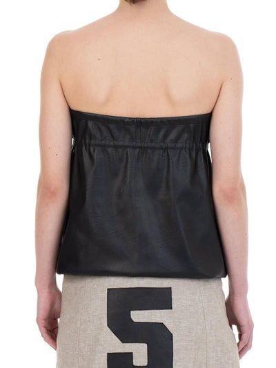 LUCKY GIRL LEATHER Top-Urte Kat-APOC STORE