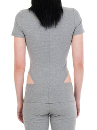 NECKTIE POLO Gray-Urte Kat-APOC STORE