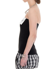 LUCKY GIRL TUBE TOP black-Urte Kat-APOC STORE