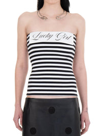 LUCKY GIRL TUBE TOP STRIPED-Urte Kat-APOC STORE
