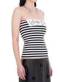 LUCKY GIRL TUBE TOP STRIPED-Urte Kat-APOC STORE