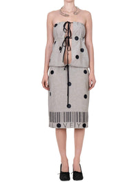 I LOVE YOU LINEN dress-Urte Kat-APOC STORE