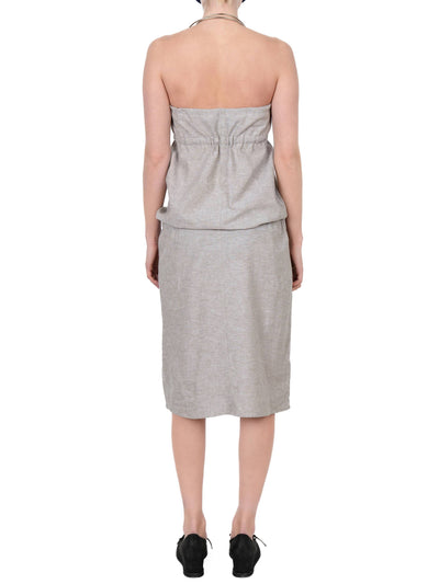 I LOVE YOU LINEN dress-Urte Kat-APOC STORE