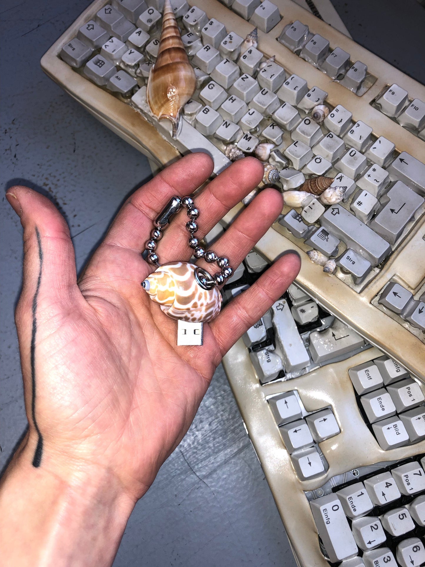 USB Cross Bodychain-Corrina Goutos-APOC STORE