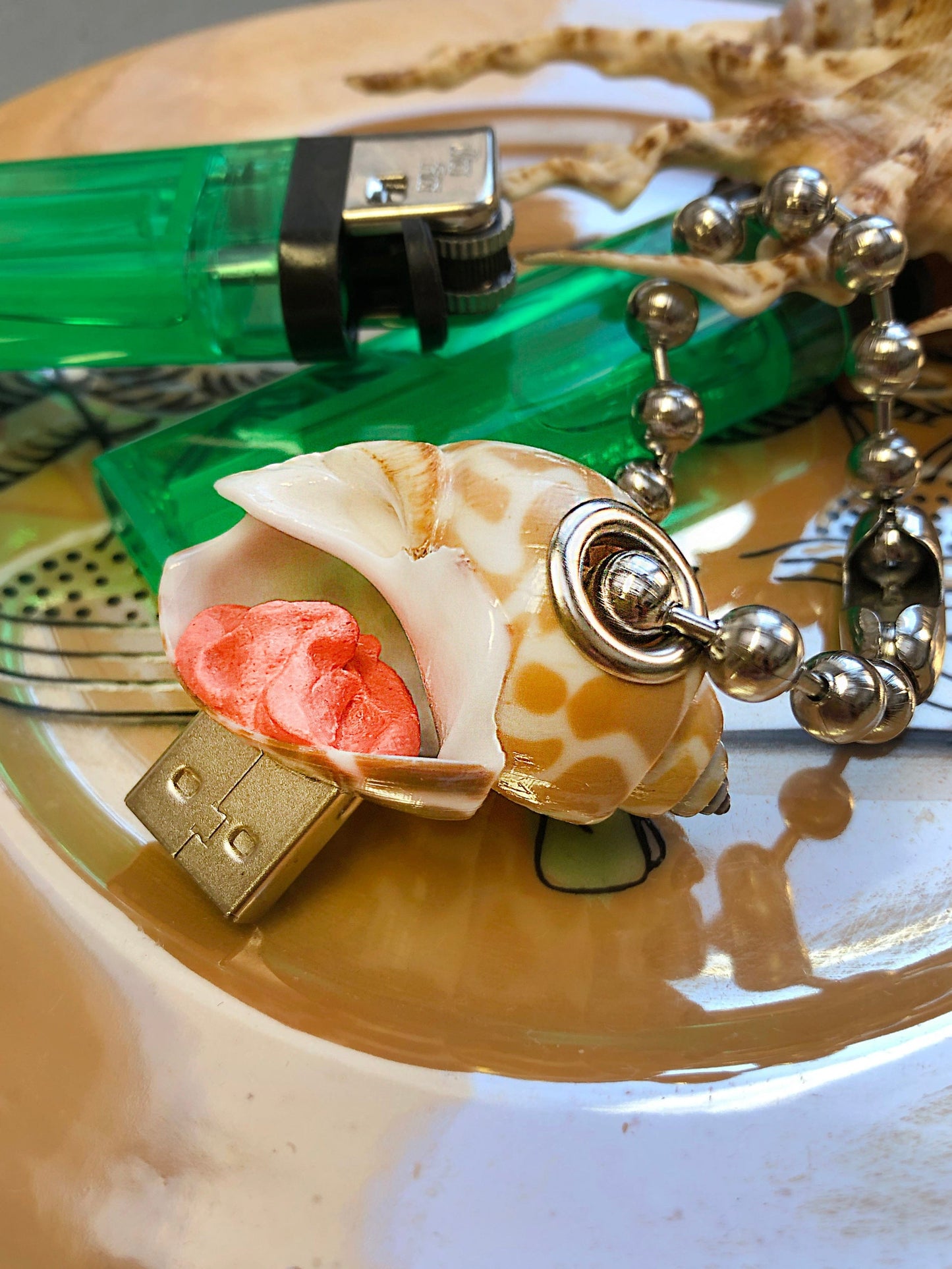 USB Cross Bodychain-Corrina Goutos-APOC STORE