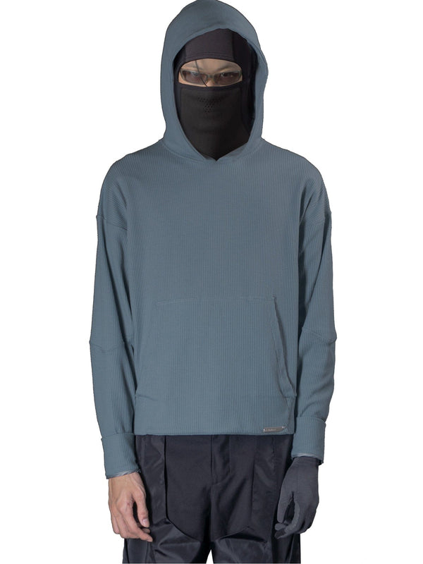 [HYBRID] Waffle Hoodie Tiffany-NOTINLIST-APOC STORE