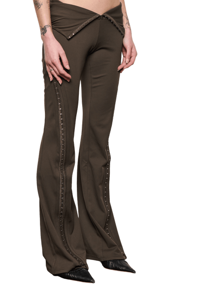 Hooked Pant - Brown