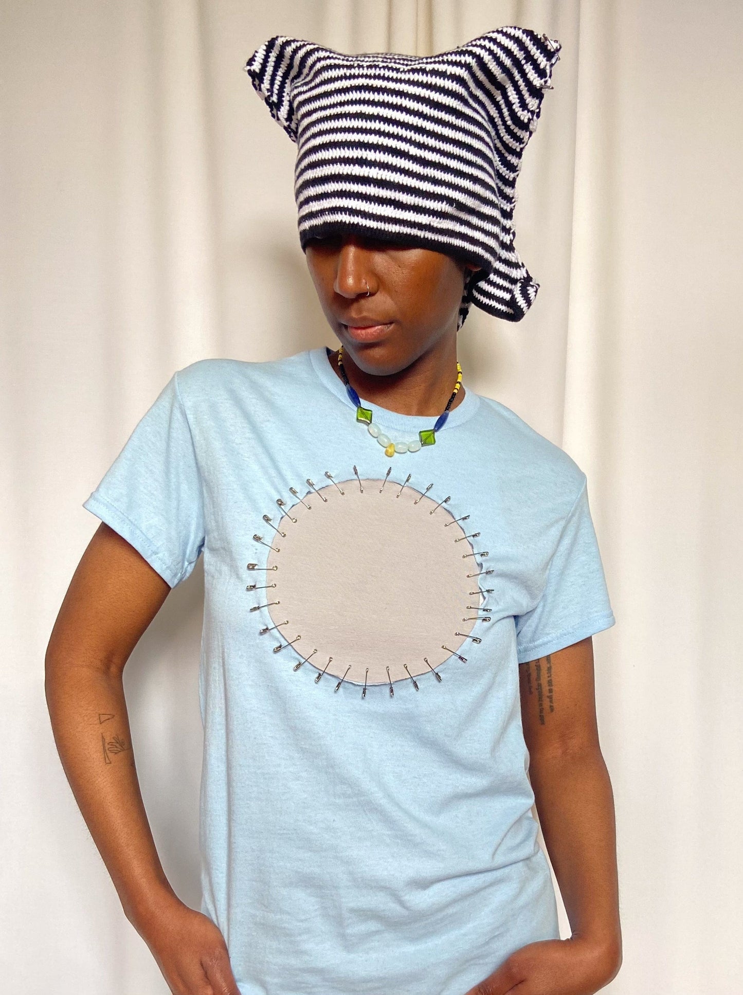 Archetype T-Shirt Light Blue-Jawara Alleyne-APOC STORE
