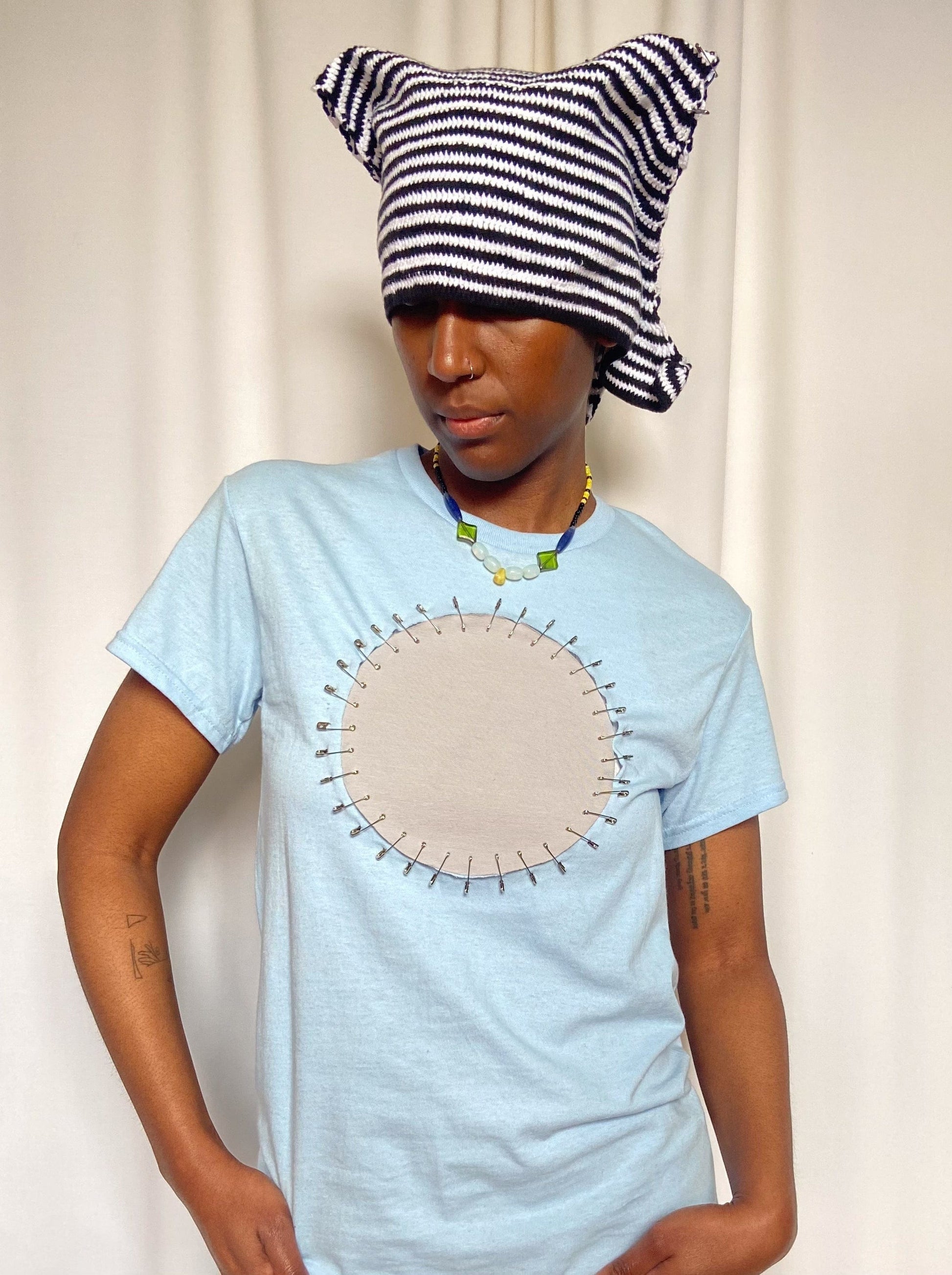 Archetype T-Shirt Light Blue-Jawara Alleyne-APOC STORE