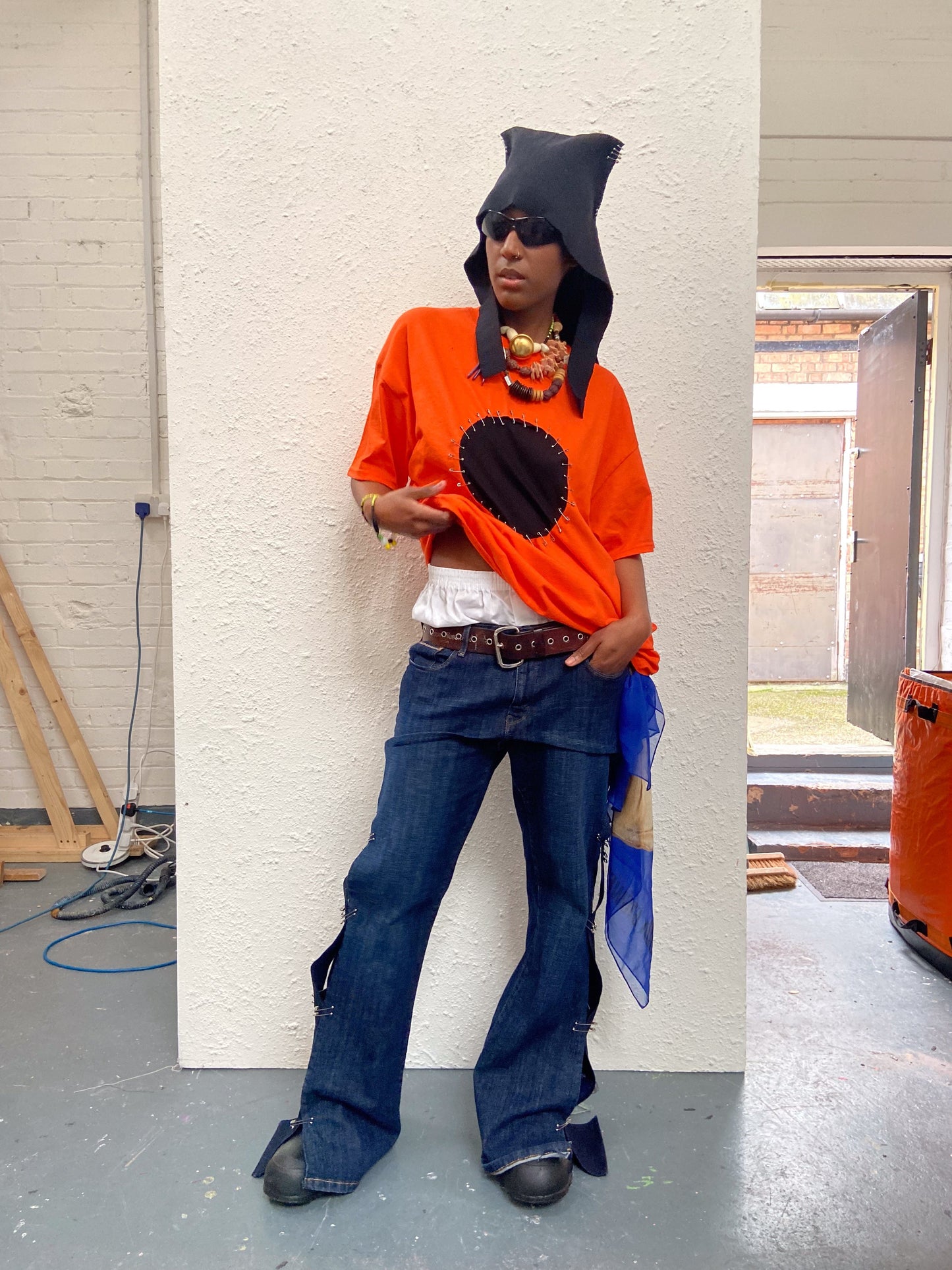 Archetype T-Shirt Orange-Jawara Alleyne-APOC STORE