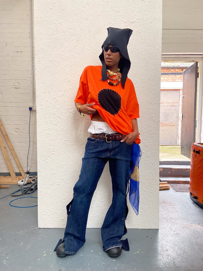 Archetype T-Shirt Orange-Jawara Alleyne-APOC STORE