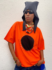 Archetype T-Shirt Orange-Jawara Alleyne-APOC STORE