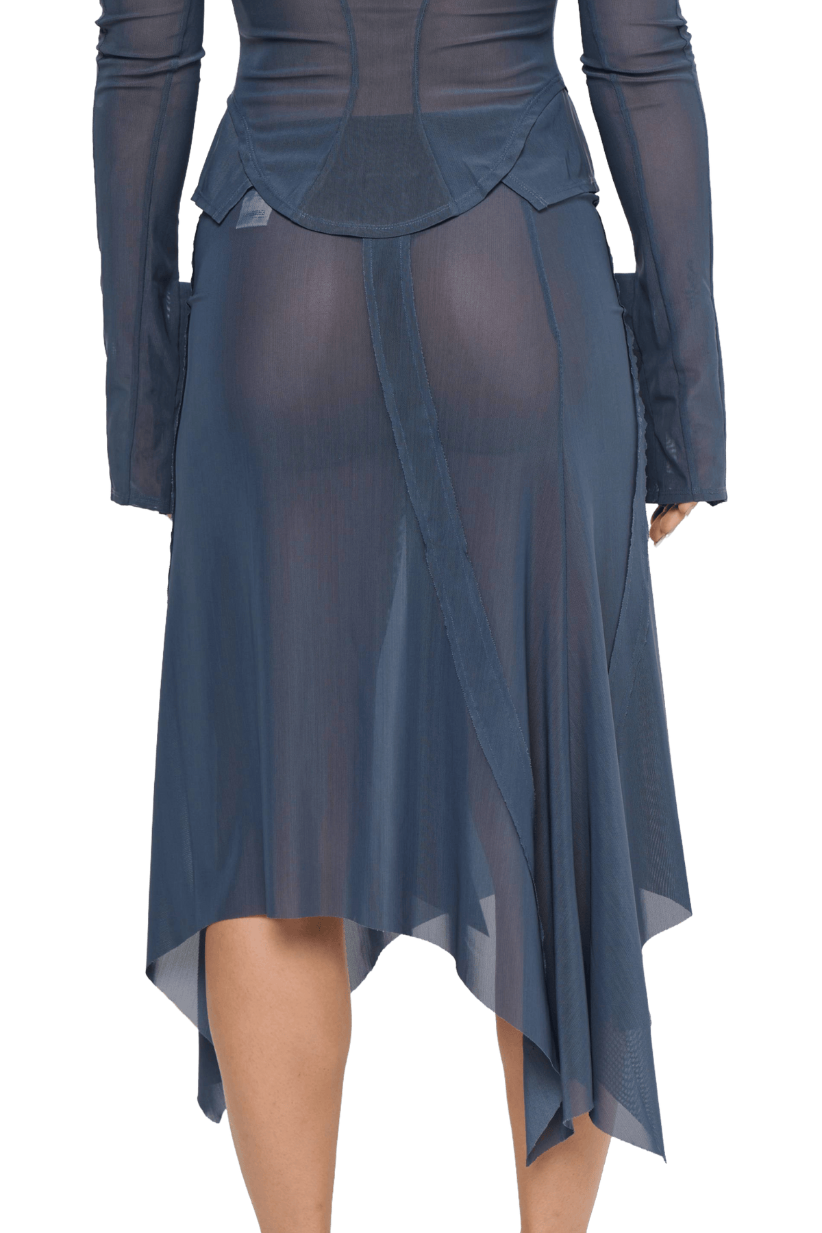 Haniya Skirt - Steel