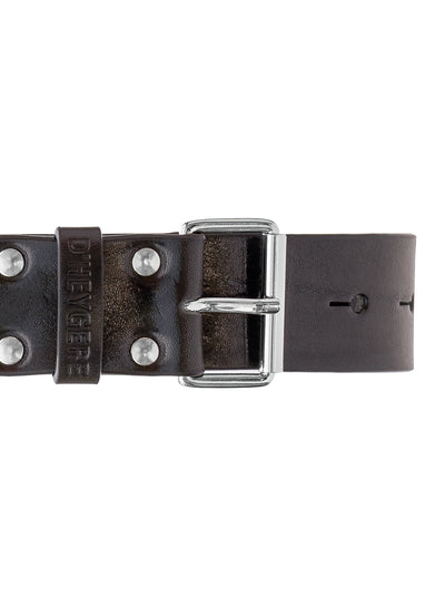 Black Silver Vice Versa Belt-D’heygere-APOC STORE