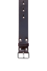 Black Silver Vice Versa Belt-D’heygere-APOC STORE