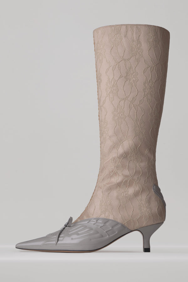 IM Grey Boots-Invasive Modification-APOC STORE