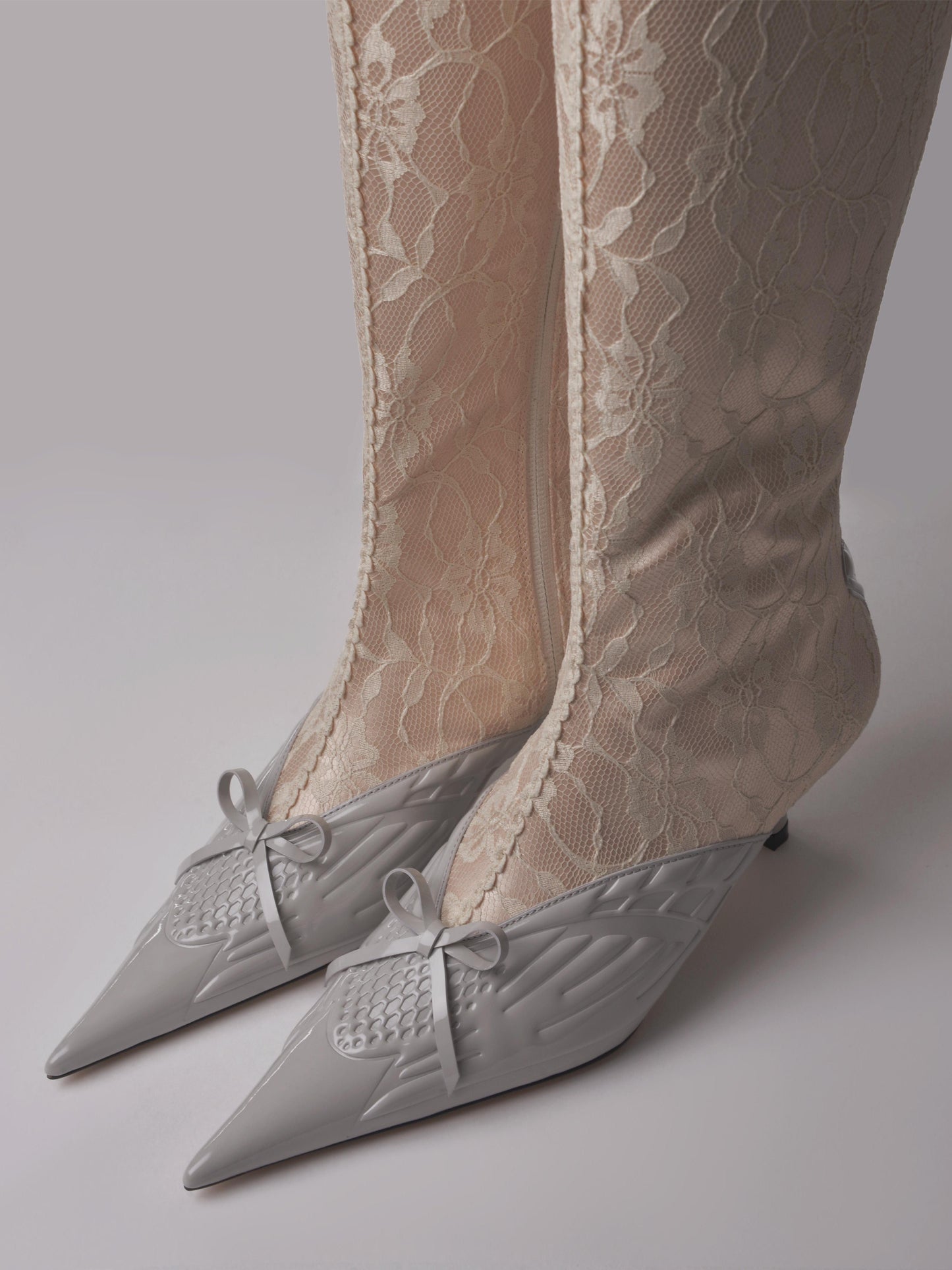 IM Grey Boots-Invasive Modification-APOC STORE