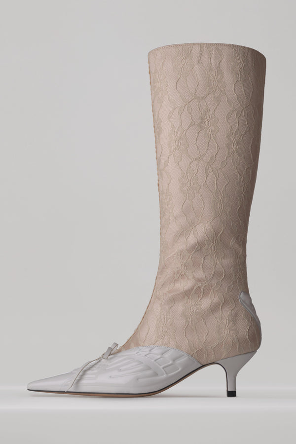 IM White Boots-Invasive Modification-APOC STORE