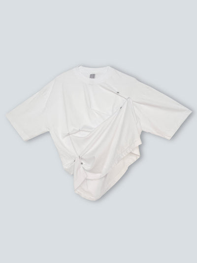 MORPH TEE - WHITE-emsah-APOC STORE
