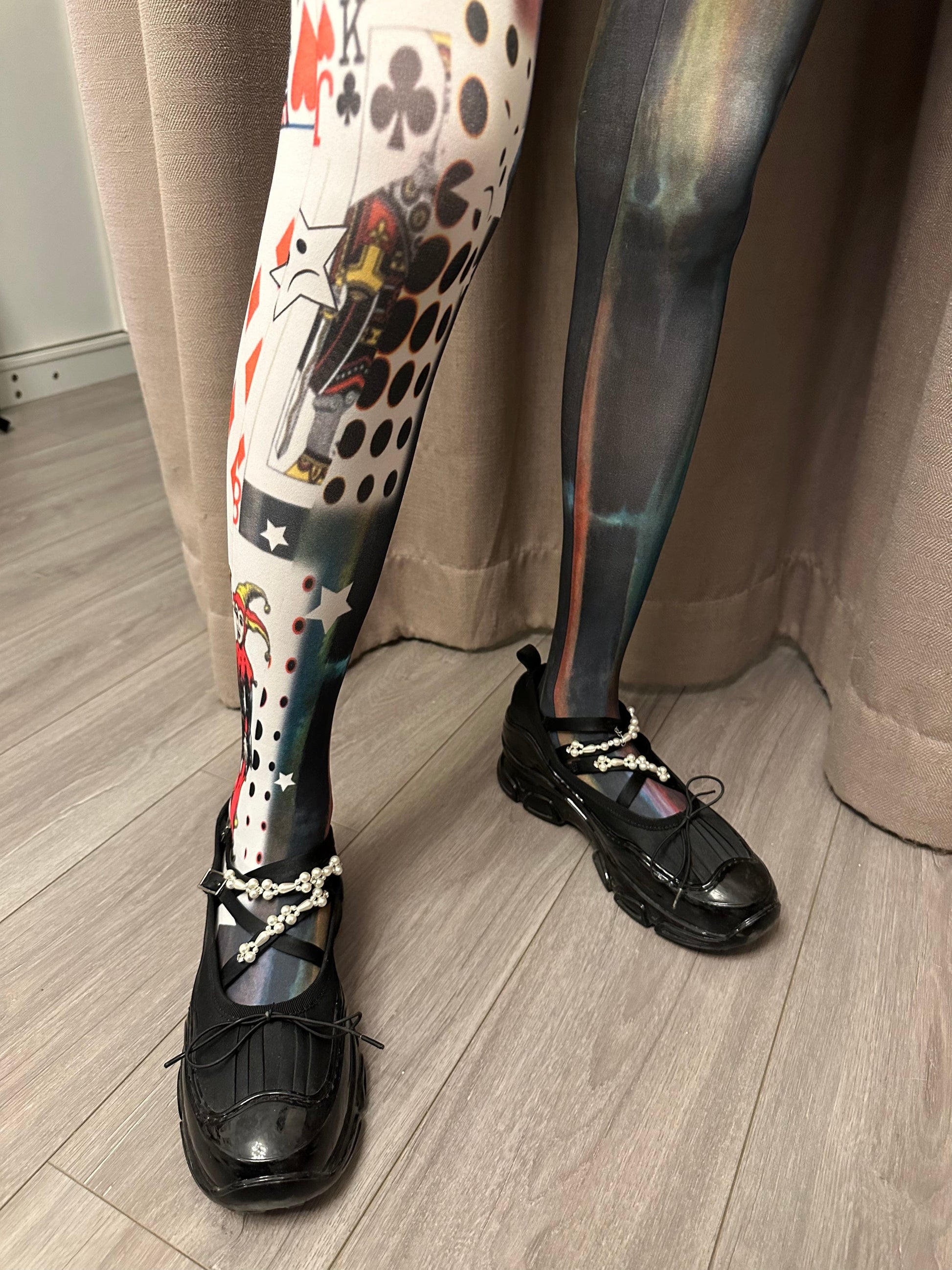 poker tights-Strangefruit-APOC STORE