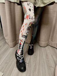 poker tights-Strangefruit-APOC STORE