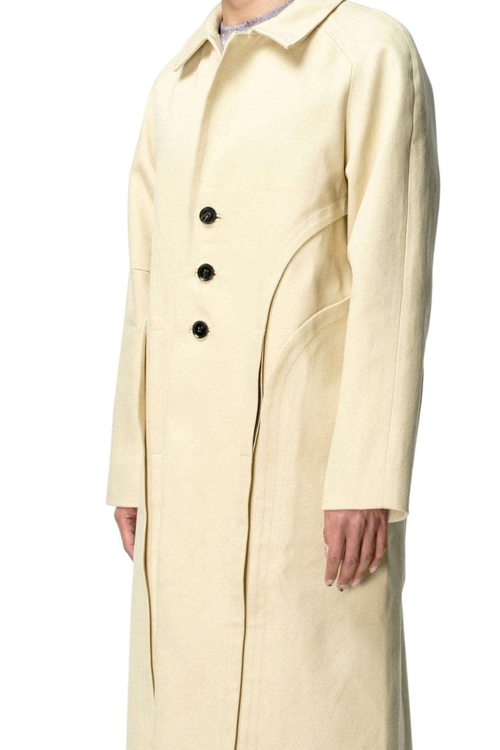 Panelled Mac Coat-XIMONLEE-APOC STORE