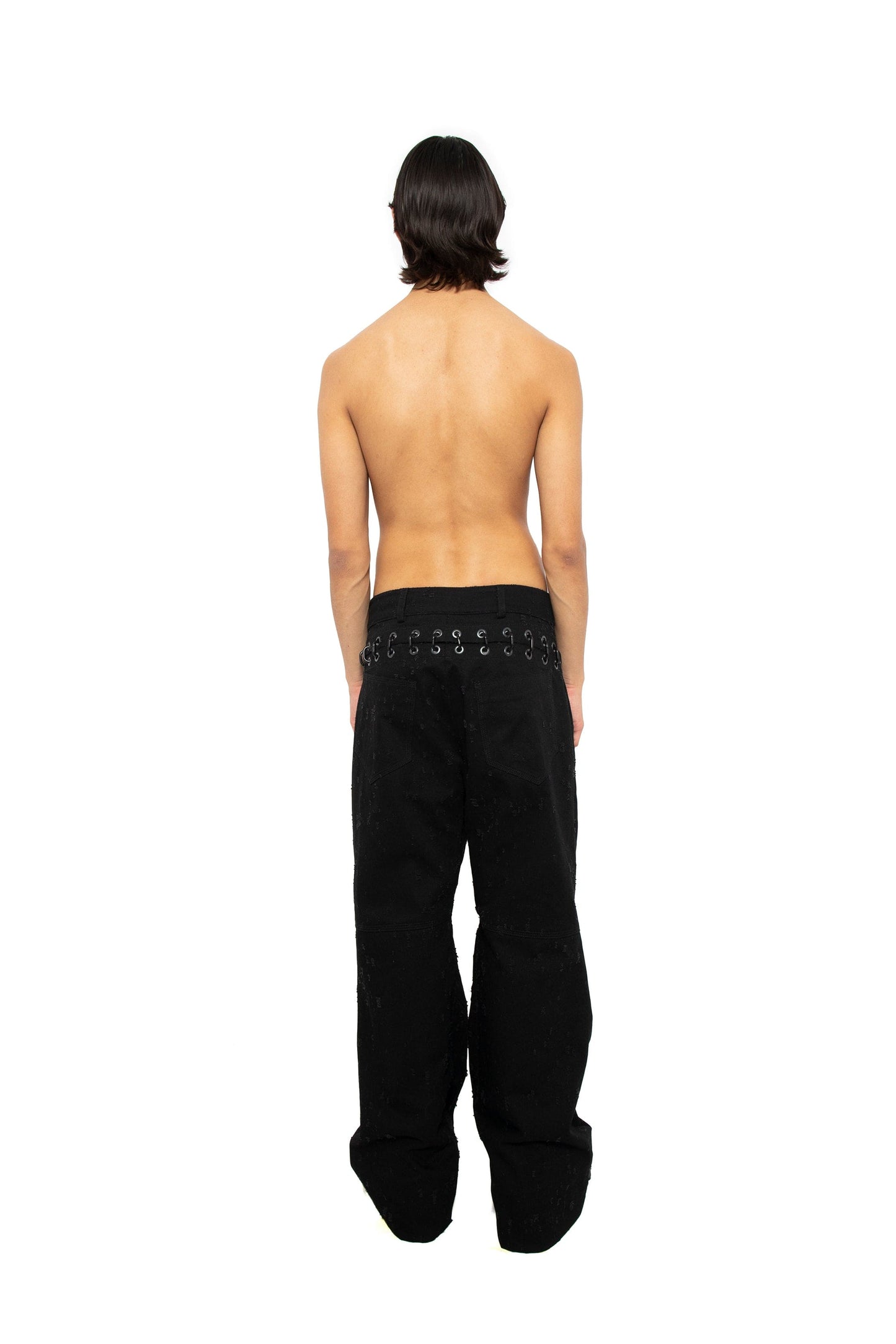Chainlock Biker Pants-XIMONLEE-APOC STORE