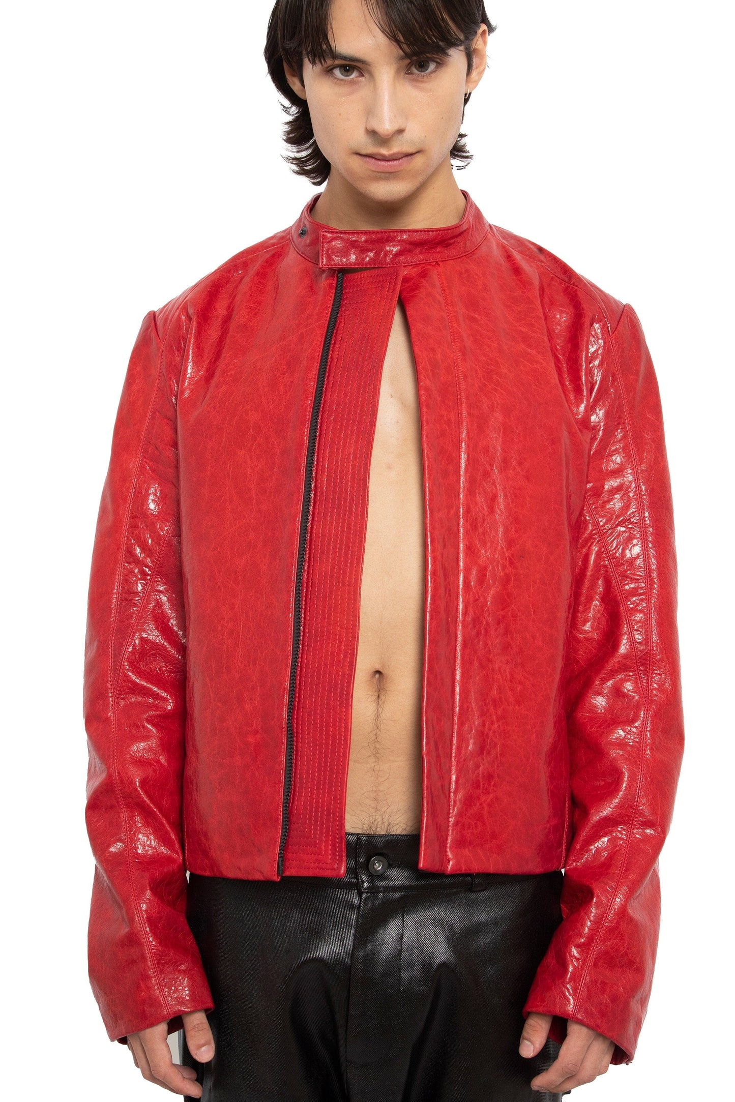 Flame Biker Jacket-XIMONLEE-APOC STORE