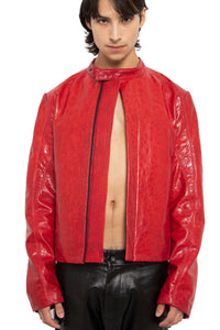Flame Biker Jacket-XIMONLEE-APOC STORE