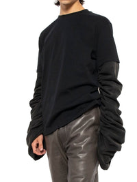 Slouchy Long Tee-XIMONLEE-APOC STORE