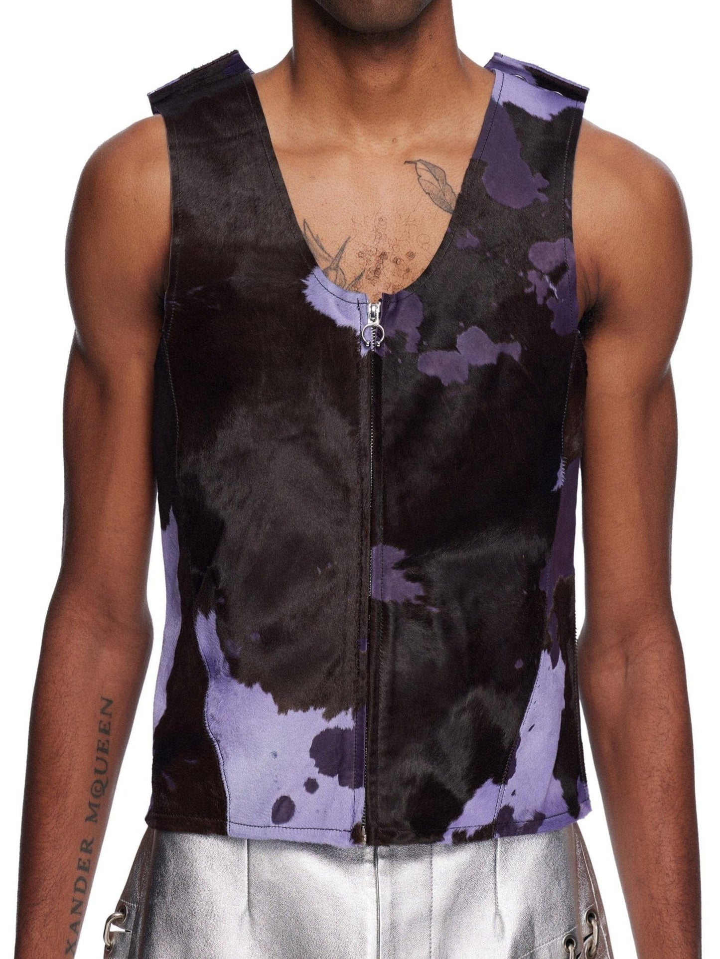 Cowhide Vest-XIMONLEE-APOC STORE