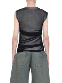 Creased Layered Muscle Tank-XIMONLEE-APOC STORE