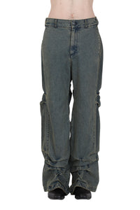 Creased Pants-XIMONLEE-APOC STORE