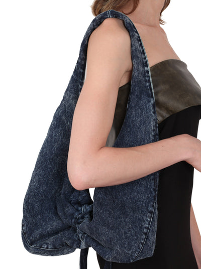 Mini Bra Denim Tote-XIMONLEE-APOC STORE