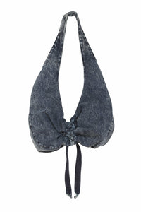 Mini Bra Denim Tote-XIMONLEE-APOC STORE