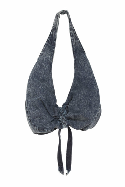 Mini Bra Denim Tote-XIMONLEE-APOC STORE
