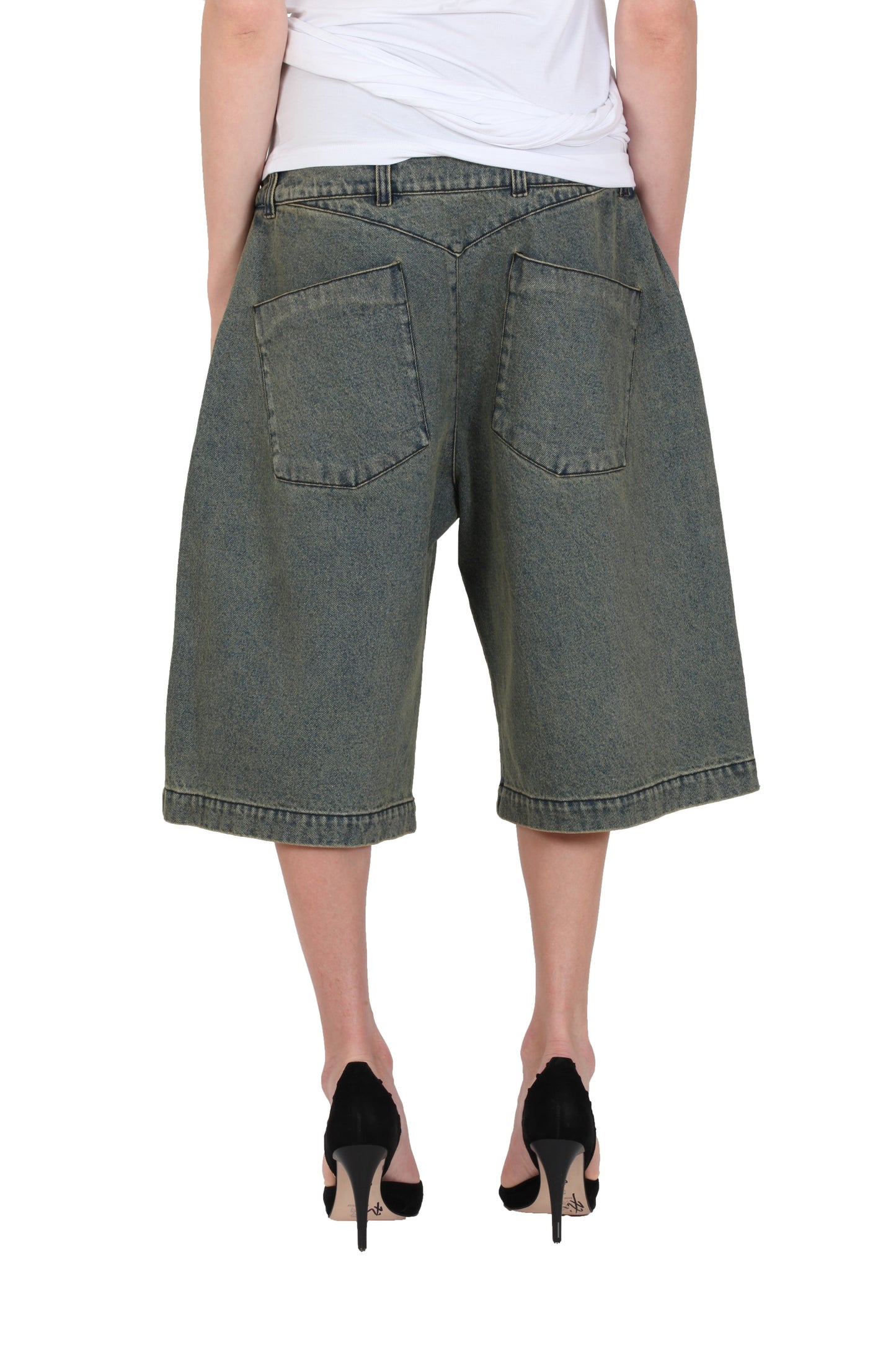 Over Knee Shorts-XIMONLEE-APOC STORE