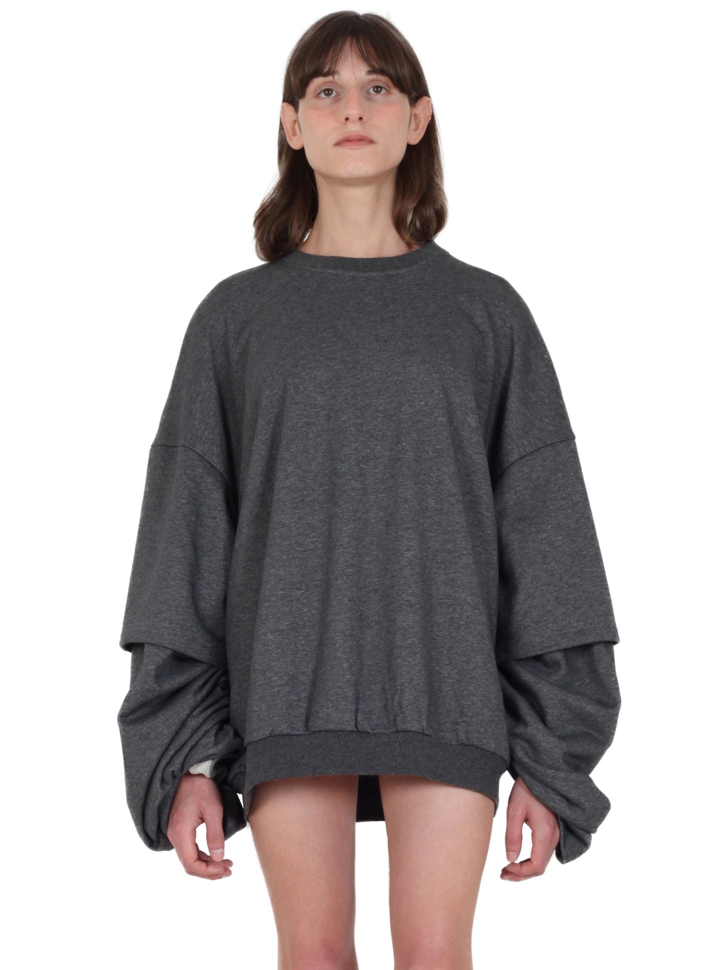 Slouchy Long Tee-XIMONLEE-APOC STORE
