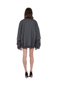 Slouchy Long Tee-XIMONLEE-APOC STORE