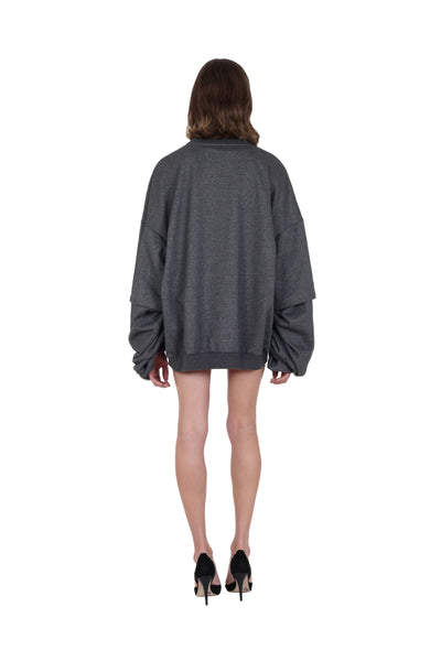 Slouchy Long Tee-XIMONLEE-APOC STORE