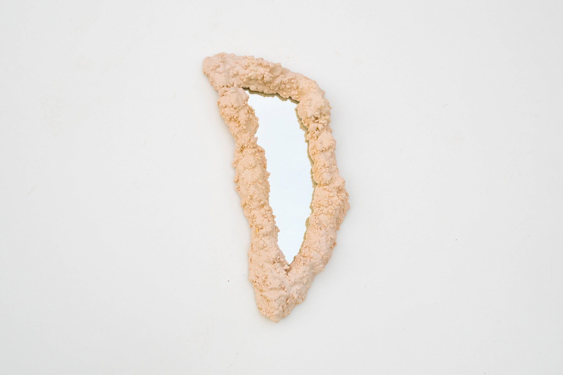 1 of 1 Botryoidal mirror yellow-Elissa Lacoste-APOC STORE