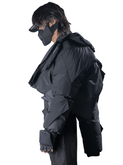 [XITESRIA] Down Jacket Black-NOTINLIST-APOC STORE