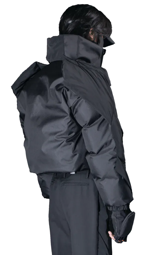 [XITESRIA] Down Jacket Black-NOTINLIST-APOC STORE