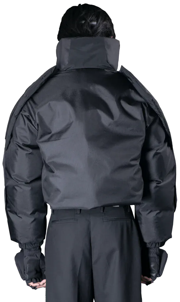 [XITESRIA] Down Jacket Black-NOTINLIST-APOC STORE