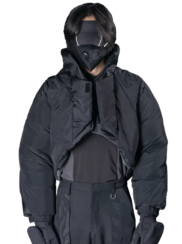 [XITESRIA] Down Jacket Black-NOTINLIST-APOC STORE