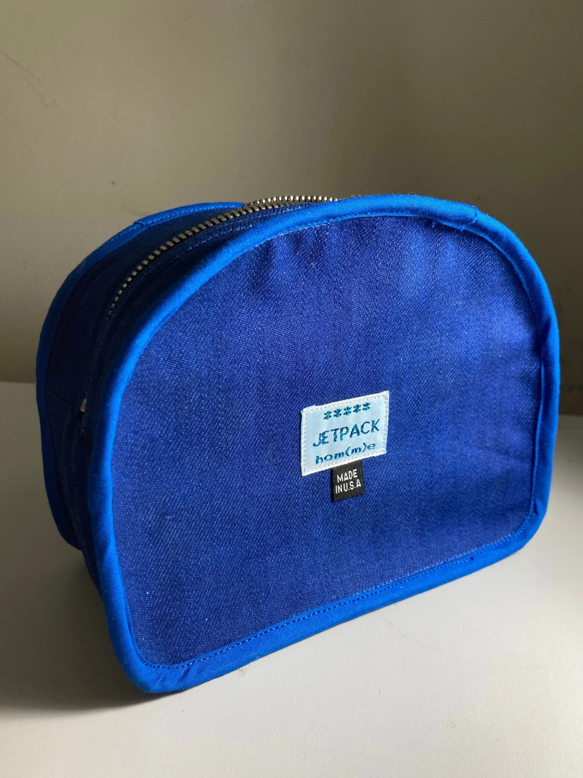Embroidered Mini Bag Blue-Jetpack Hom(m)e-APOC STORE