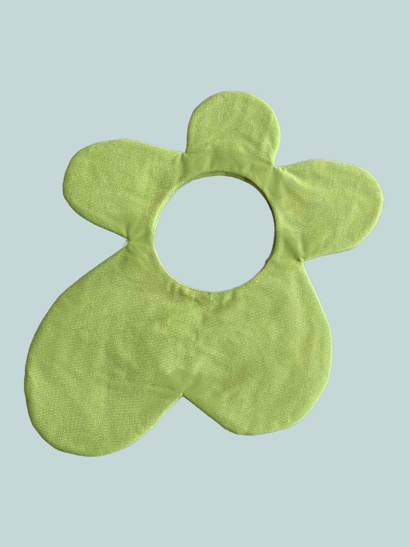 Flower Tote Bag in Green-Olivia Nash-APOC STORE