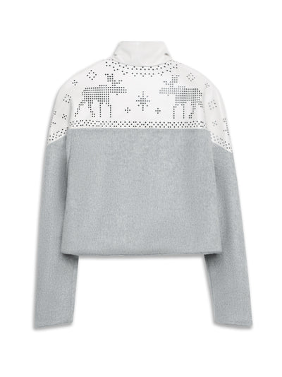 chöke Nordic Leather Jacket in Grey-Chöke-APOC STORE